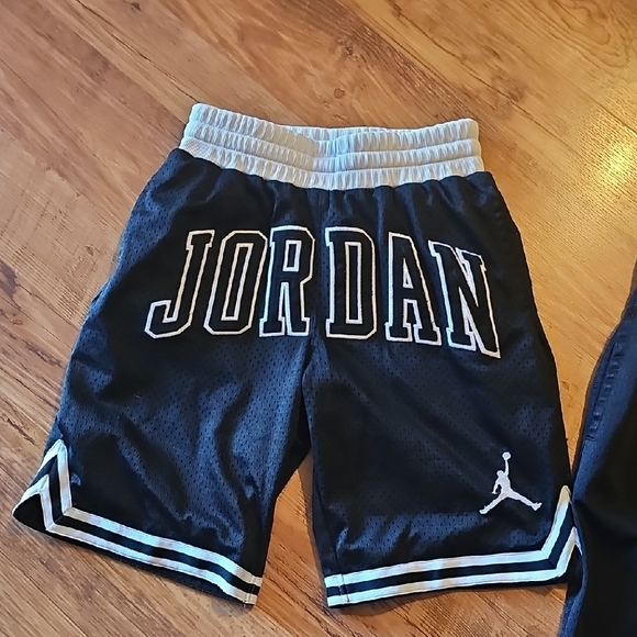Jordan Black and Dark Blue Shorts Duo - Picture 3 of 6